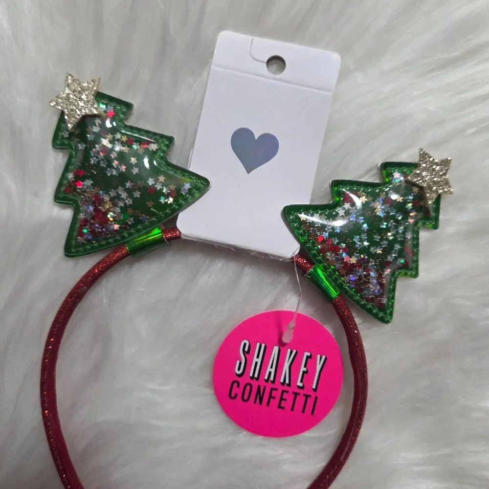The Children's Place Puffy Christmas Tree Headband